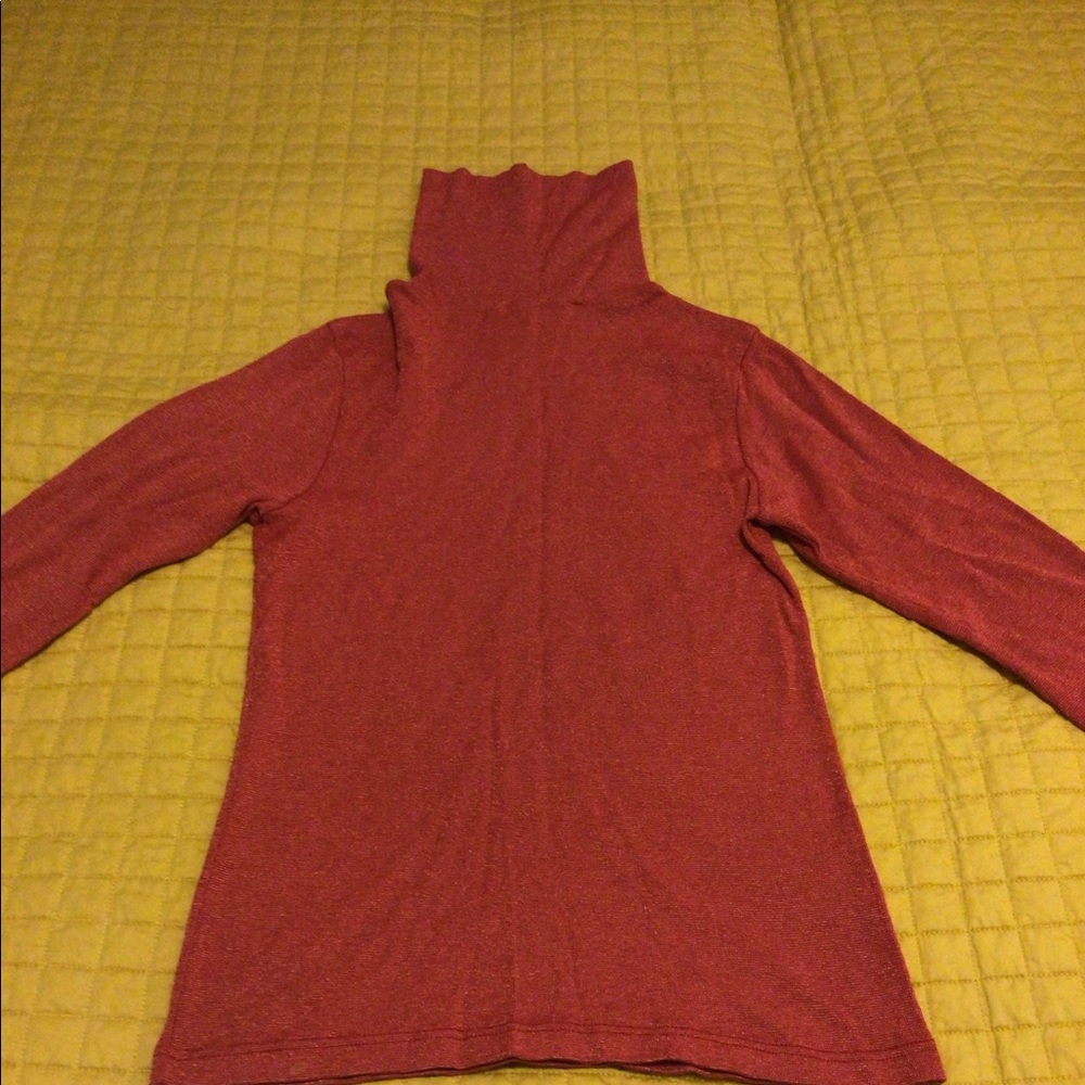 Michael Stars red turtleneck -Small